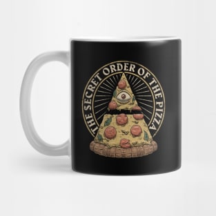 Secret Order of the Pizza - Illuminati Food Mug